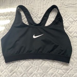 Nike Black Sports Bra Small